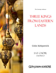 Three Kings from Eastern Lands (SAT choir accompanied)  SAT choral sheet music cover Thumbnail